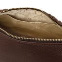 Chantilly Mini Bowling Leather bag Coffee TL142493