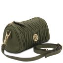 Chantilly Mini Bowling Leather bag Forest Green TL142493