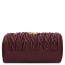 Chantilly Mini Bauletto in Pelle Bordeaux TL142493