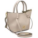 Legame Bolso a Mano en Piel - Misura Pequeña Beige TL142482