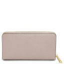 Financier Exclusive zip Around Leather Wallet Бежевый TL142494