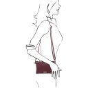 TL Bag Soft Leather Clutch Bordeaux TL142029