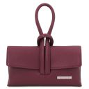 TL Bag Bolso Noche en Piel Bordeaux TL141990