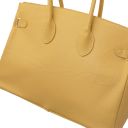TL Bag Sac à Main Pour Femme Avec Finitions Couleur or Jaune pastel TL142000