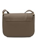Sella Leather Shoulder bag Dark Taupe TL142506