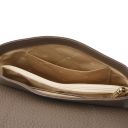 Sella Leather Shoulder bag Dark Taupe TL142506