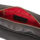 Cubetto Borsa a Tracolla in Pelle Nero TL142499