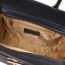 Origami Bolso en Piel Azul oscuro TL142507