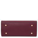 Origami Bolso en Piel Bordeaux TL142507