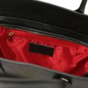 Origami Bolso en Piel Negro TL142507