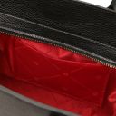 Origami Leather Tote Black TL142507