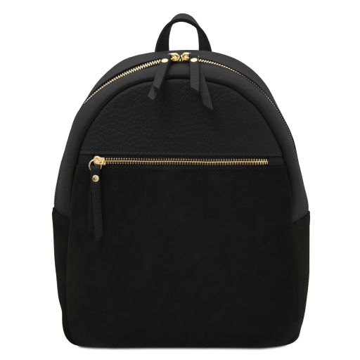 Arco Leather Backpack Black TL142509