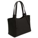 Libra Leather Shoulder bag Black TL142508