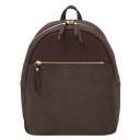 Arco Leather Backpack Dark Brown TL142509
