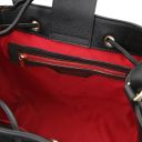 Minerva Beuteltasche aus Leder Schwarz TL142476