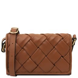Tarte Sac Bandoulière en Cuir Cognac TL142518