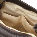 Nomade Suede Leather Fringe Shoulder bag Dark Brown TL142512