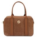 Stephany Borsa a Mano in Pelle Cognac TL142511