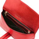 TL Bag Metallic Leather Clutch Red TL141993