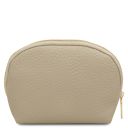 Vera Soft Leather Toiletry Case Beige TL142521