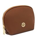 Vera Soft Leather Toiletry Case Cognac TL142521