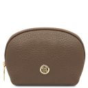 Vera Soft Leather Toiletry Case Dark Taupe TL142521