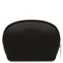 Itaca Zaino in Pelle e Trousse in Pelle Morbida Nero TL142523