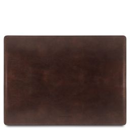 Leather Desk Pad Dark Brown TL141892