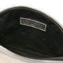 Vera Soft Metallic Leather Toiletry Case Silver TL142520