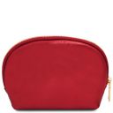 Vera Trousse in Pelle Morbida Metallic Rosso TL142520