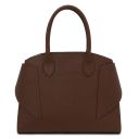 Coccola Leather Handbag Coffee TL142421