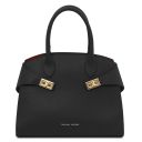 Coccola Leather Handbag Black TL142421
