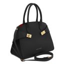 Coccola Leather Handbag Black TL142421