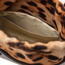 Croque Bolso a Mano en Piel Efecto Coco Negro TL142510