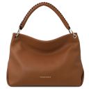 TL Bag Soft Leather Shoulder bag Cognac TL142087