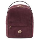 Volta Rucksack aus Wildleder Bordeaux TL142517