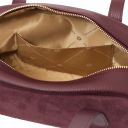 Eclaire Borsa a Spalla in Pelle Scamosciata Bordeaux TL142516