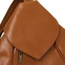 Delhi Sac à dos en Cuir Souple Cognac TL142024