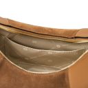 Goccia Leather Hobo bag Cognac TL142515