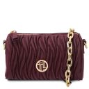 Chantilly Bolso Bowling Mini de Piel Bordeaux TL142493