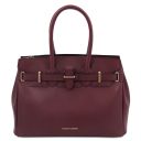 TL Bag Bolso a Mano en Piel Bordeaux TL142174