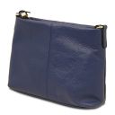 TL Bag Sac Bandoulière en Cuir Souple Bleu foncé TL142007