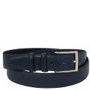 Classic Full-grain Leather Belt 35mm Dark Blue TL142532