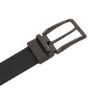 Cinturón Elegante Reversible de 35mm en Piel Lisa Negro TL142542
