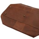 Lisbona Maleta de Viaje en Piel - Modelo Grande Marrón TL40121