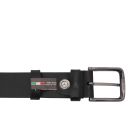 Handcrafted Leather Belt 35mm for Jeans Black TL142526