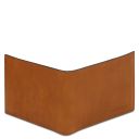 Exclusive 2 Fold Leather Wallet for men With Coin Pocket Natural TL142552