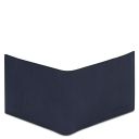 Exclusive 2 Fold Leather Wallet for men With Coin Pocket Dark Blue TL142552