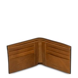 Exklusive Herren Brieftasche aus Leder mit 2 Scheinfächern Natural TL142553