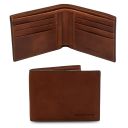 Exclusive 2 Fold Leather Wallet for men Brown TL142553